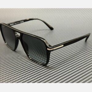 Prada Mens 55mm Sunglasses Grey